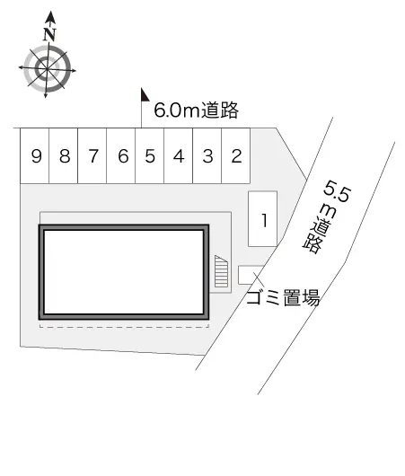 ★手数料０円★西多摩郡瑞穂町駒形富士山　月極駐車場（LP）